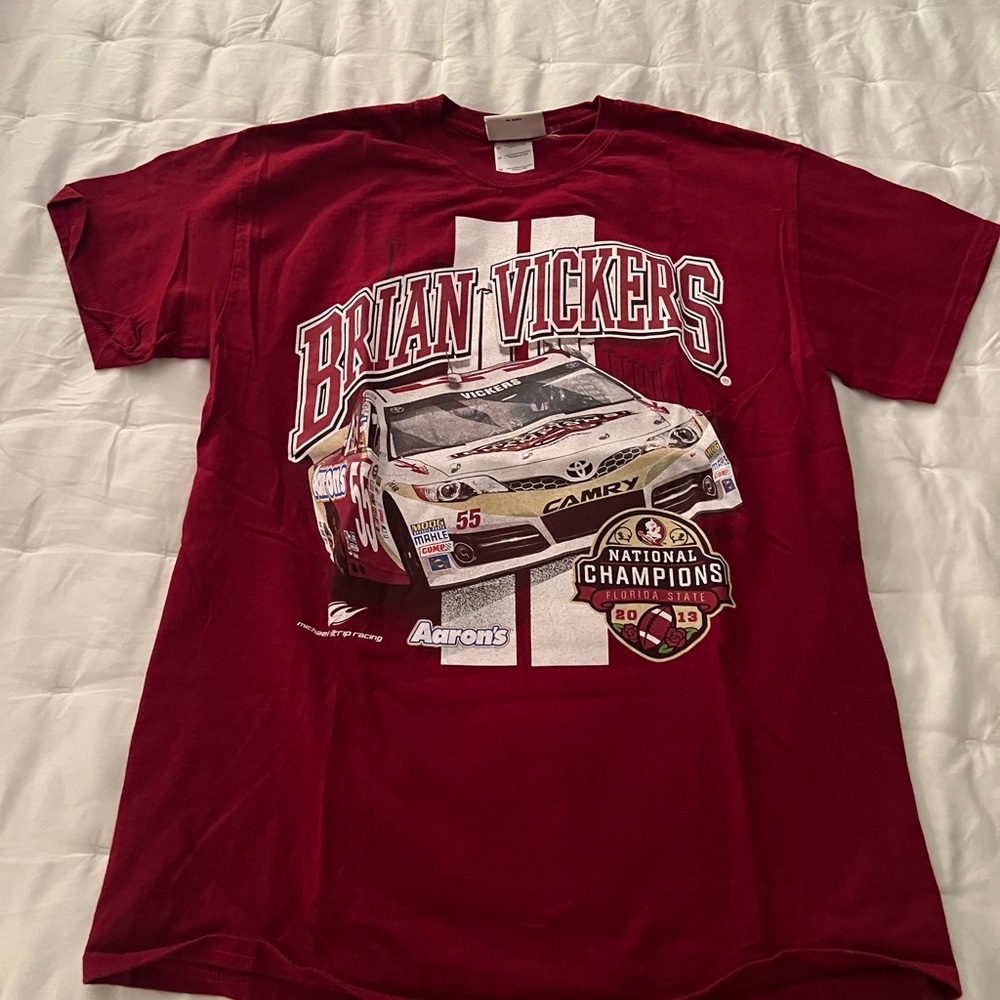Chase Authentics Red Brian Vickers Tee